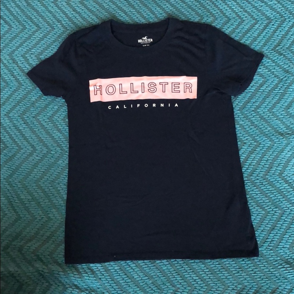 Hollister Juniors Navy T-shirt X-Small XS